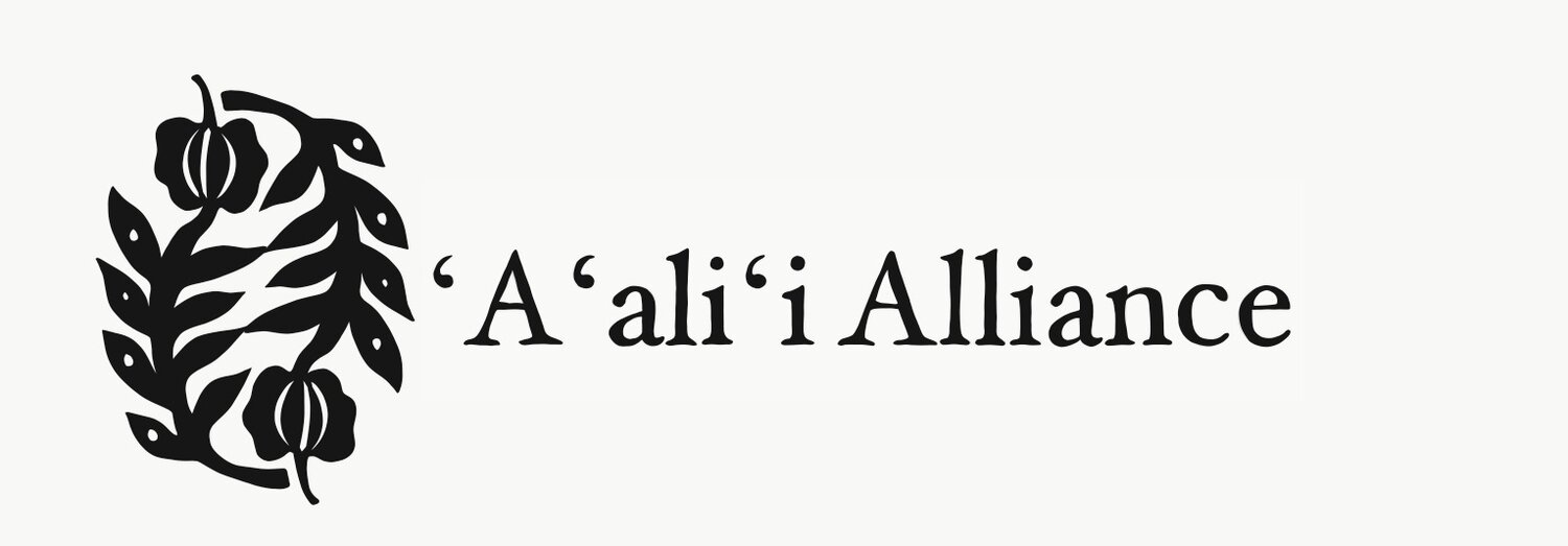'A'ali'i Alliance Logo